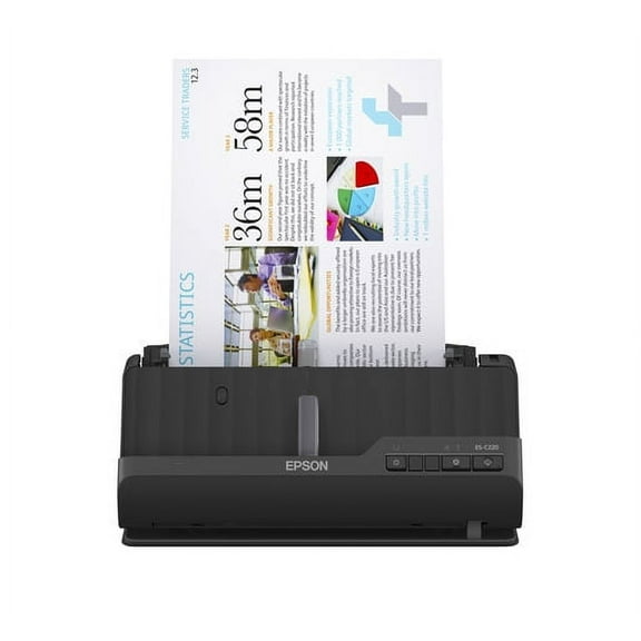 Epson WorkForce ES-C220 Compact Document Scanner, Duplex, ADF