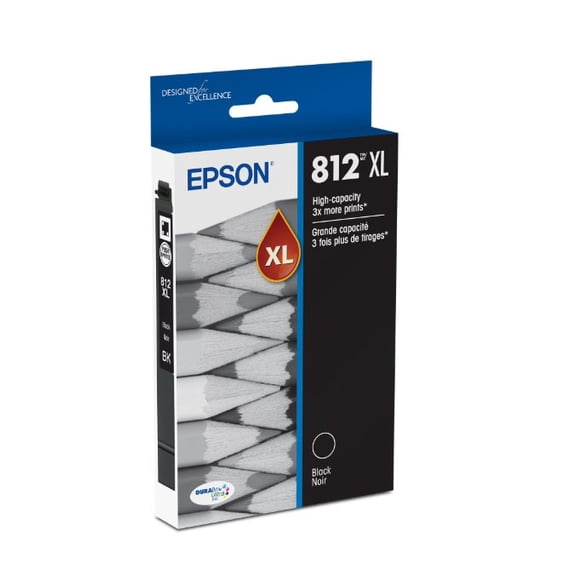 Epson WorkForce Pro T812XL120 Printer Cartridge for WorkForce Pro Printers, Black Sold without manufacturer warranty.