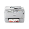 thumbnail image 1 of Epson WorkForce Pro WF-5690 - Multifunction printer - color - ink-jet - A4/Letter (media) - up to 19 ppm (copying) - up to 20 ppm (printing) - 580 sheets - 33.6 Kbps - USB 2.0, LAN, Wi-Fi(n), USB host, 1 of 3