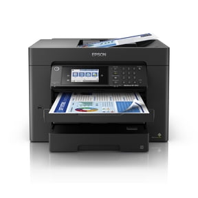 Epson WorkForce Pro WF-7840 Wireless All-in-One Wide-format Printer with Auto 2-sided Print up to 13" x 19", Copy, Scan and Fax, 50-page ADF, 500-sheet Paper Capacity, and 4.3" Color Touchscreen