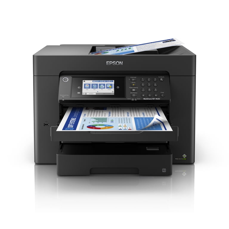 Epson WF-7840 Wireless All-in-One Scanner & Copier, 13