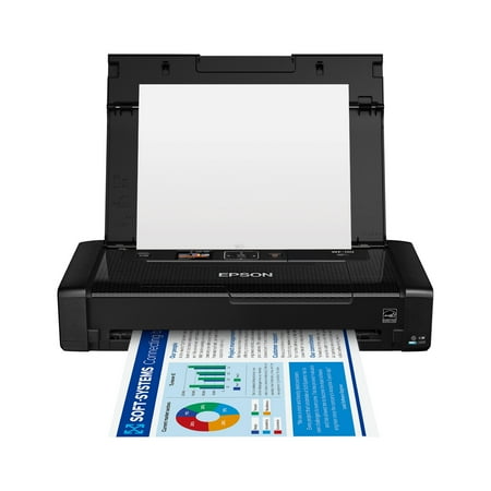 Epson - WorkForce WF-110 Wireless Inkjet Printer - Black