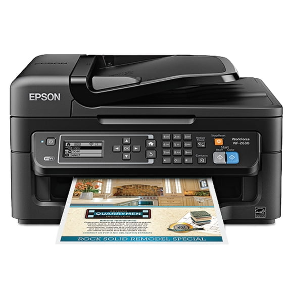 Epson WorkForce WF-2630 AIO Printer, Black