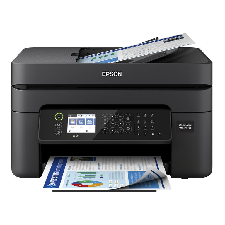 Epson WorkForce WF 2850 Wireless Color Inkjet All In One Printer