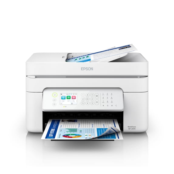 Epson WorkForce WF-2970 Wireless All-in-One Inkjet Printer with Scan ...