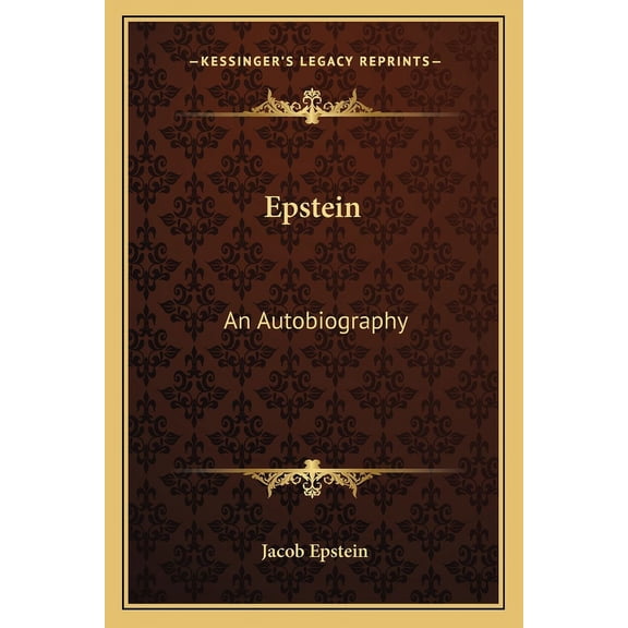 Epstein : An Autobiography (Paperback)
