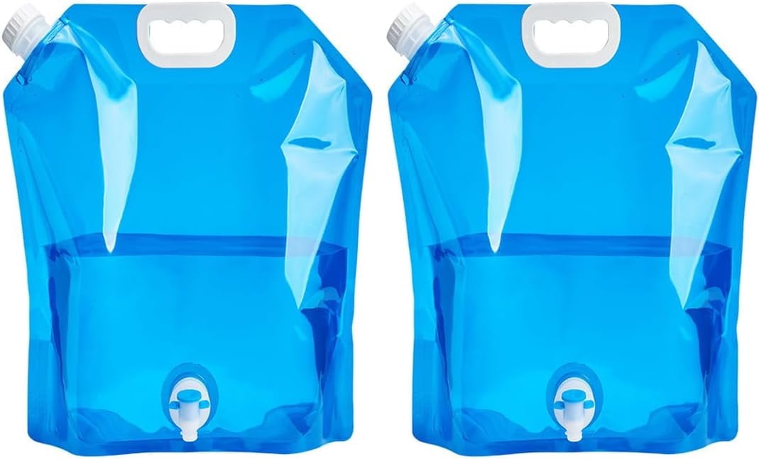Epullzh Water Container Bags, 2Packs with Spigot BPA Free No-Leak ...