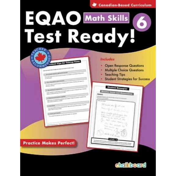 Eqao Test Ready Math Skills: Eqao Test Ready Math Skills 6 (Paperback)