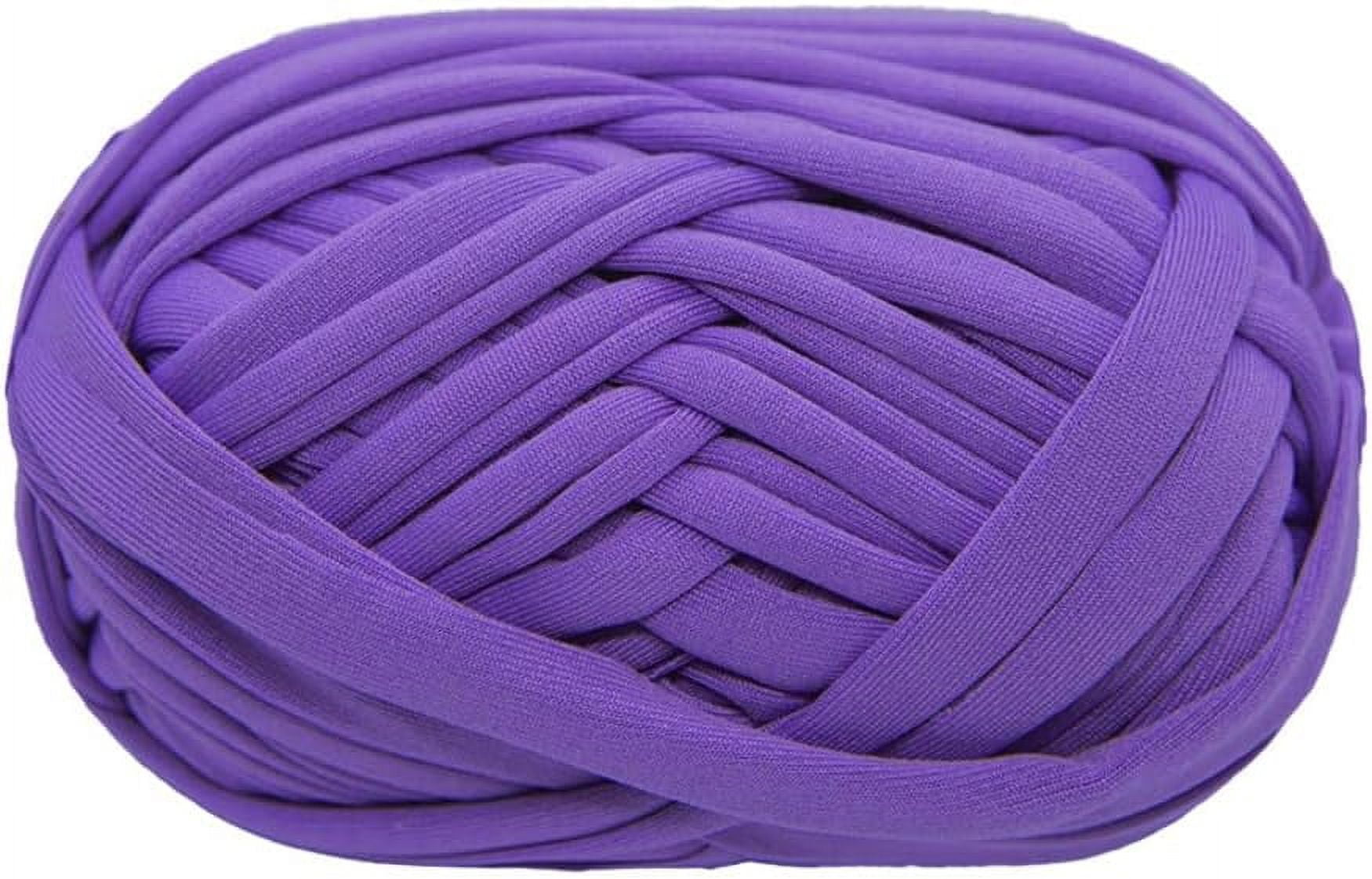 8 Pack T-Shirt Yarn Knitting Kit - 800g Chunky Yarn For Crocheting Baskets, Bags, Pillows | Includes Hook, Scissors, Stitch Markers
