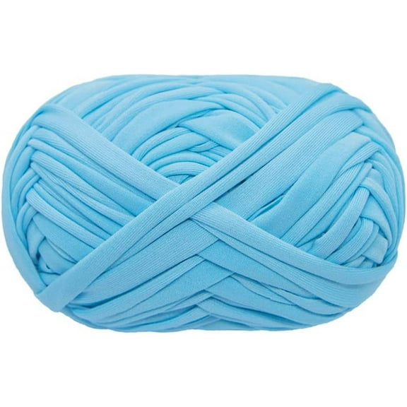 Eqarp T-Shirt Yarn Knitting Yarn Fabric Crochet Cloth for Summer Hand DIY Bag Blanket Cushion Crocheting Projects 100g