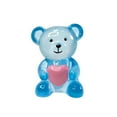 thumbnail image 1 of Eqiqhoxyi Cute Mini Heart Bear Resin Figurine Creative Romantic Ornament - Transparent Decor for Valentine’s Day, Office & Study Display Exquisite Statue Gift,2", 1 of 5