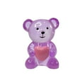 thumbnail image 1 of Eqiqhoxyi Cute Mini Heart Bear Resin Figurine Creative Romantic Ornament - Transparent Decor for Valentine’s Day, Office & Study Display Exquisite Statue Gift,2", 1 of 5