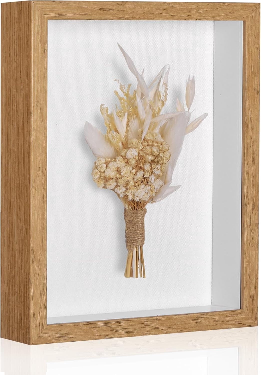 Eqkasio 8x10 Shadow Box Picture Frame Display Cases with Soft Linen ...