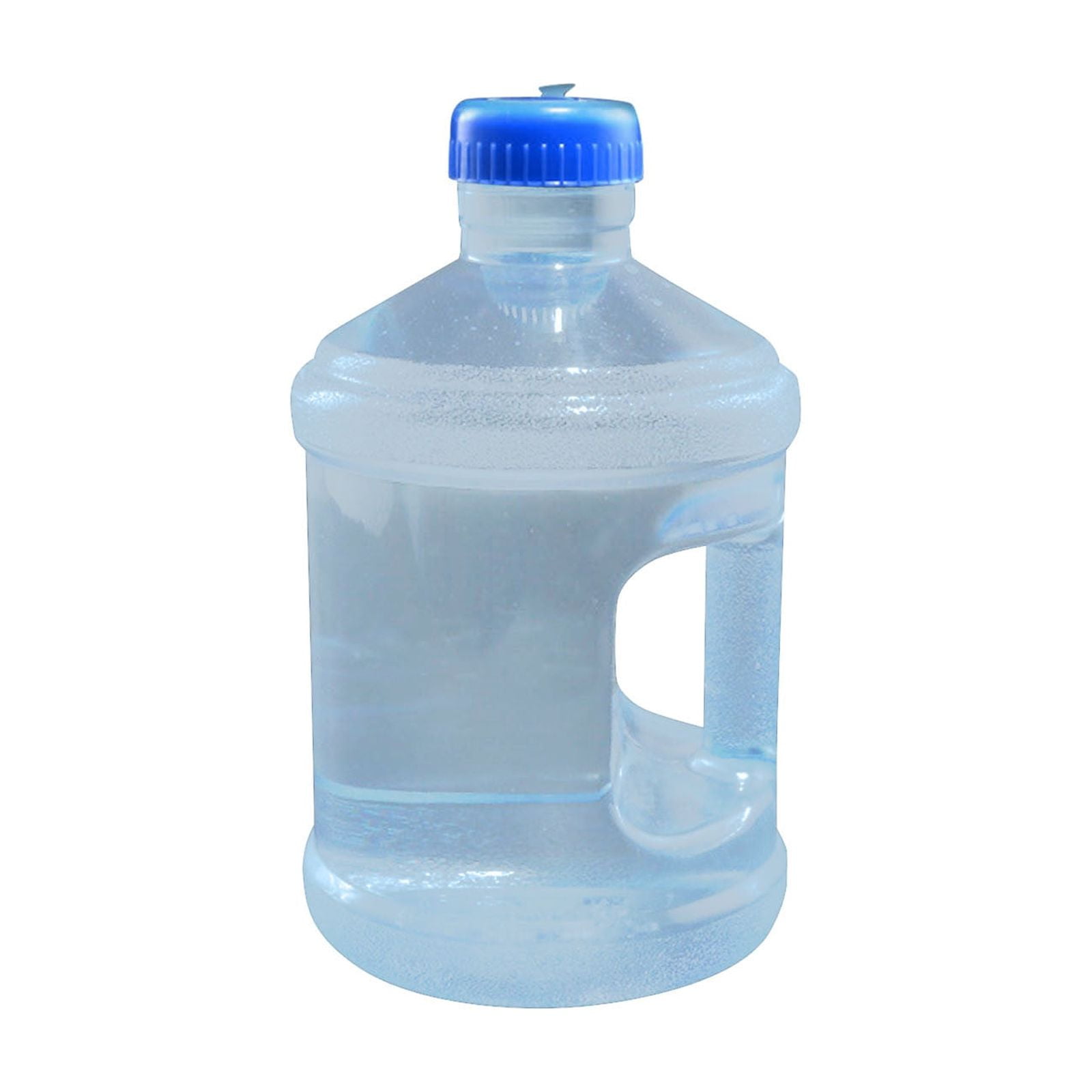 Eqslft 0.8/1.3 Gallon Water Bottle With Cover Big Water Bottle With Cover Gym Water Bottle With Handle Gallon Water Jug (101/170 Oz Transparent) Outdoor Handle Large Capacity Water