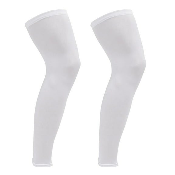 Eqslft 1 Pairs Leg Sleeves,Full Leg Compression Sleeve for Men Women, Calf And Tibia Support For Running, Basketball