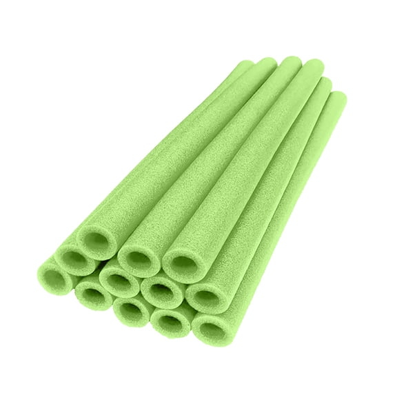 Eqslft 12 Pcs 1Inch Diameter Trampoline Pole Foam Sleeve, 40cm Length Protective Trampoline Pole Rubber Sleeves for Safe Protection Trampoline Accessories