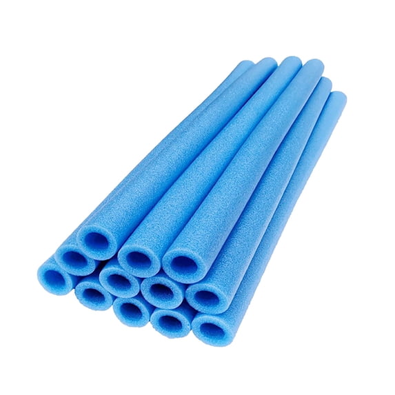 Eqslft 12 Pcs 1Inch Diameter Trampoline Pole Foam Sleeve, 40cm Length Protective Trampoline Pole Rubber Sleeves for Safe Protection Trampoline Accessories