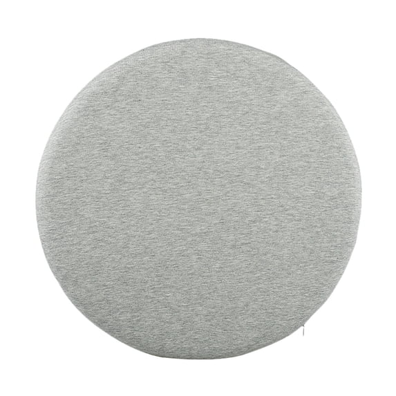 Eqslft 13.8" Circle Stool Pad Anti Round Memory Foam Chair Cushion with Removable Cover Circle Chair Seat Cushion for Kitchen Dining Chairs,1PC