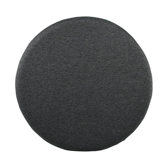 Eqslft 13.8" Circle Stool Pad Anti Round Memory Foam Chair Cushion with Removable Cover Circle Chair Seat Cushion for Kitchen Dining Chairs,1PC