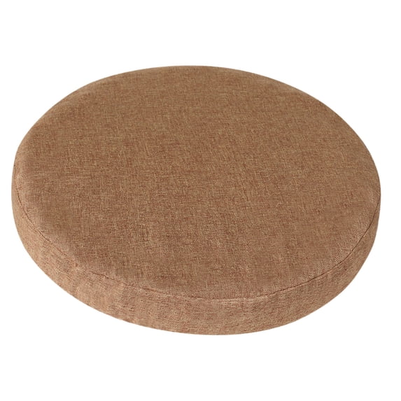 Eqslft 15.8Inch Round Memory Foam Seat Cushion, Non- Comfort Support Soft Chair Pad, Breathable Plush Pillow for Office Chair, Car Seat, Home Desk
