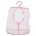 thumbnail image 1 of Eqslft 1PC Clothespin Bag, Multi Purpose Hanging Mesh Storage Bag Clothespin Bag with Hanger for Socks Stockings Bra Underwear Bathroom, 1 of 8