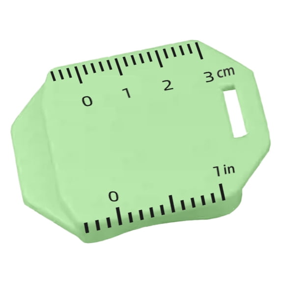 Eqslft 1PCS Seam Guide for Sewing Machine, Upgraded Multifunctional Polygonal Hemmer Guide with Scale, Essential Quilting Tool Sewing Supplies and Accessories