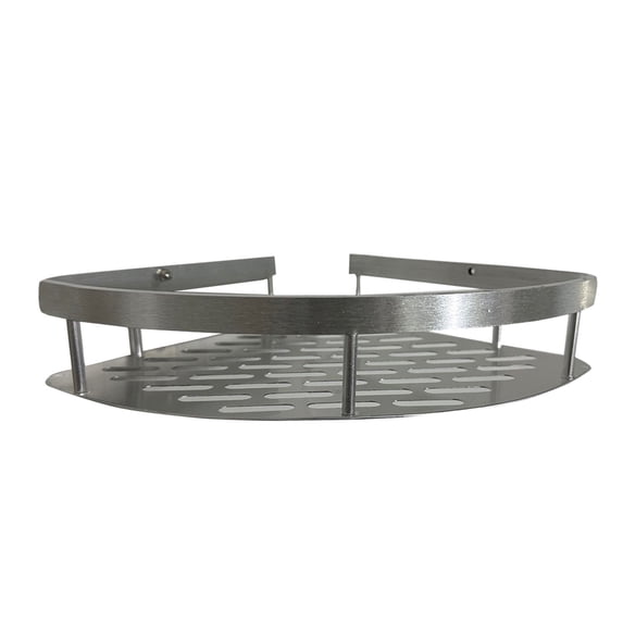 Eqslft 1pcs Shower Caddy Corner,Triangle Shelf Metal Shelves Shelf,No Drilling Bathroom Organizers and Storage,Shelves for Bathroom Accessories Decor