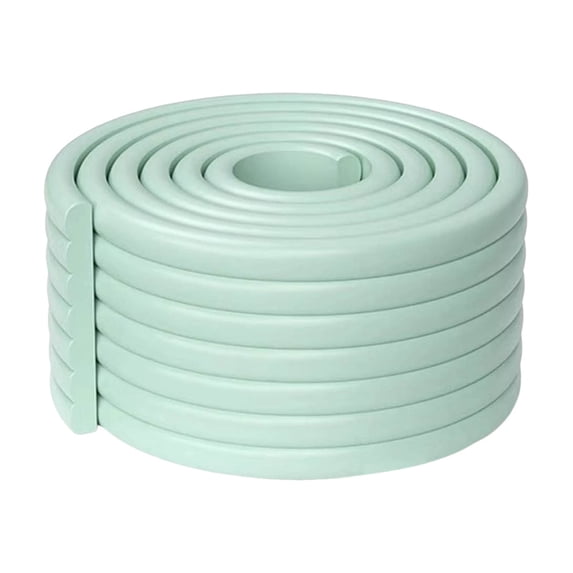 Eqslft 2M Multifunctional Furniture Edge Wall Corner Guard Sponge Pad, Widened & Thickened NBR Desk Edge Cushion Bumper, for Ladder Table Desk Edge