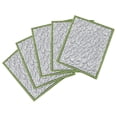 thumbnail image 1 of Eqslft 5 Pack Non-Scratch Wire Dishcloth, Double-Sided Mesh Stainless Steel Wire Dishwashing Rags for Wet and Dry, Easy Rinsing, Reusable, Wire Dish Towels for Kitchen, 1 of 4