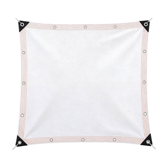 Eqslft 5x2M Waterproof Camping Tarp Shelter With Protective Layer And Soft Guard, UV Protection Sun Shade Canopy, Outdoor Tent Footprint for Garden, Backpacking & Picnic