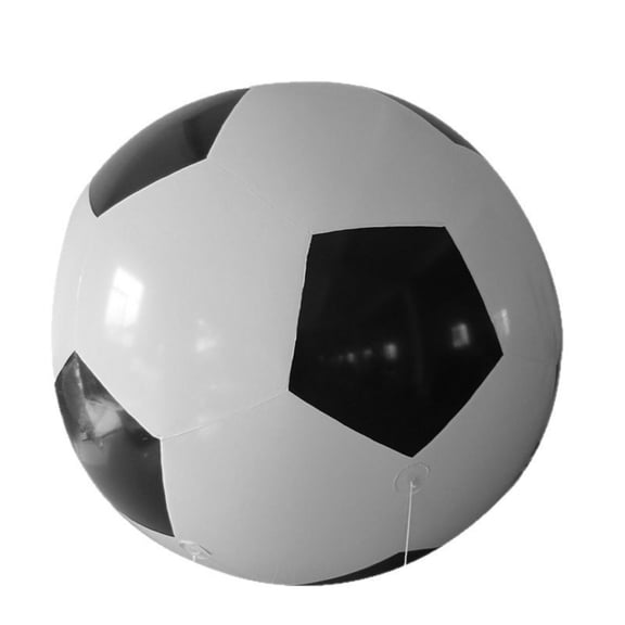 Eqslft 80cm Inflatable Soccer Ball, Large Sport Balls Jumbo Beach Balloons, for Beach Pool Backyard Outdoor Water Games And Sports Party
