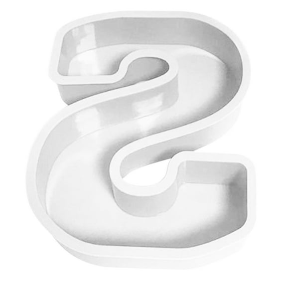 Eqslft Alphabet Letter Silicone Molds, A-Z Letters Or Heart & Sign, 3D Silicone Casting Molds for DIY Epoxy Silicone Crafts, Cake and Decorations(1PC)