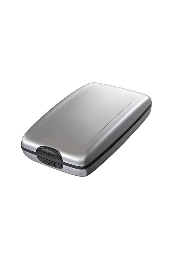 Aluminum Card Holder Wallet, RFID Protection, Slim ID Card Holders Protector Aluminum Business Hard Case