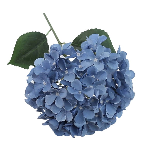 Eqslft Artificial Hydrangea Flowers 24.4Inch,Realistic Outdoor Fall Silk Flowers for Planters Garden Porch Home Cemetery Table Wedding Decor