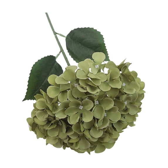 Eqslft Artificial Hydrangea Flowers 24.4Inch,Realistic Outdoor Fall Silk Flowers for Planters Garden Porch Home Cemetery Table Wedding Decor