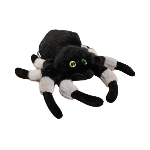 Eqslft Cute Spider Plush Toy, Spider Stuffed Animal Toy Cute Realistic Huggable Large Plush Throw Pillow Doll Gift for Kids Sofa Room Decor