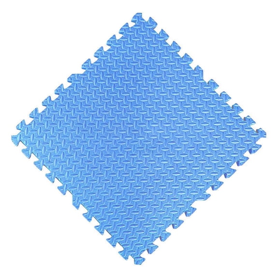 Eqslft EVA Foam Interlocking Play Mat, Non- Baby Floor Puzzle Mat, Soft Anti-Fall Crawling Mat for Toddlers, Interlocking Tiles for Kids Room & Nursery(11.8*11.8Inch)
