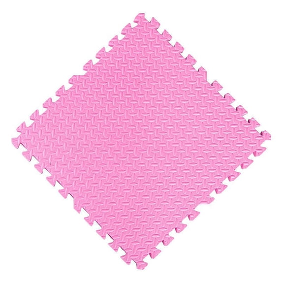 Eqslft EVA Foam Interlocking Play Mat, Non- Baby Floor Puzzle Mat, Soft Anti-Fall Crawling Mat for Toddlers, Interlocking Tiles for Kids Room & Nursery(11.8*11.8Inch)