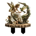 thumbnail image 1 of Eqslft Fairy Garden Stake Decor, 2D Flat Acrylic Fairy Garden Decor Panel, Elf Yard Sign for Outdoor Indoor Yard Lawn Pots, Fairy Yard Accessories, 1 of 6