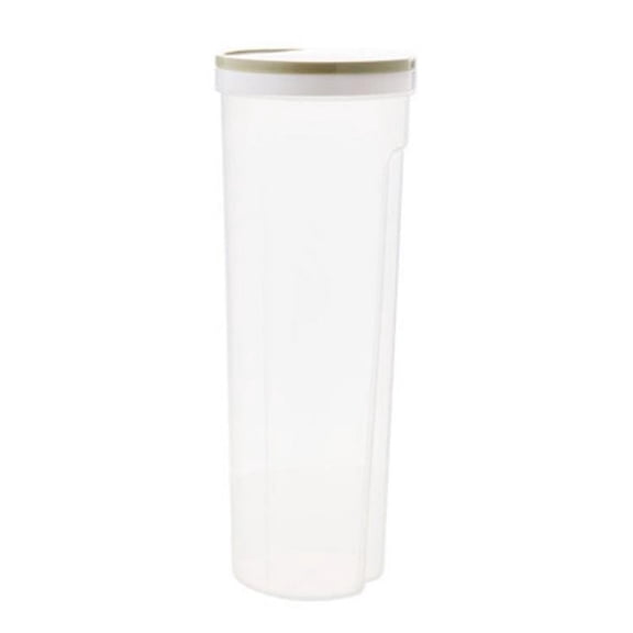Eqslft Food Storage Container Clear Tall Food Storage Spaghetti Pasta Container With Locking Lid Airtight Cereal Holder Rectangular Chopstick Storage