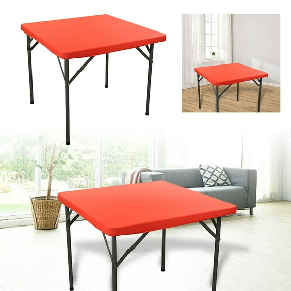 Eqslft Game Table Cover Felt Game Tablecover Folding Tablecloth,Square Elastic Fitted Outdoor Tablecloths Waterproof Stretch Washable Picnic Table Cover