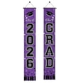 thumbnail image 1 of Eqslft Graduation Decorations 2026 Purple Set, Congrats Grad Decor Set with Banner Backdrop Porch Sign,Hanging Swirls Honeycomb Centerpieces Balloons for Grad Party Decorations, 1 of 7
