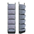 thumbnail image 1 of Eqslft Hanging Planter Bags, 6 Pocket Hanging Vertical Wall Planter Planting Grow Bags,Wall Mounted Gardening Growing Pouch Felt Cloth,for Yard Garden Fence Balcony, 1 of 3