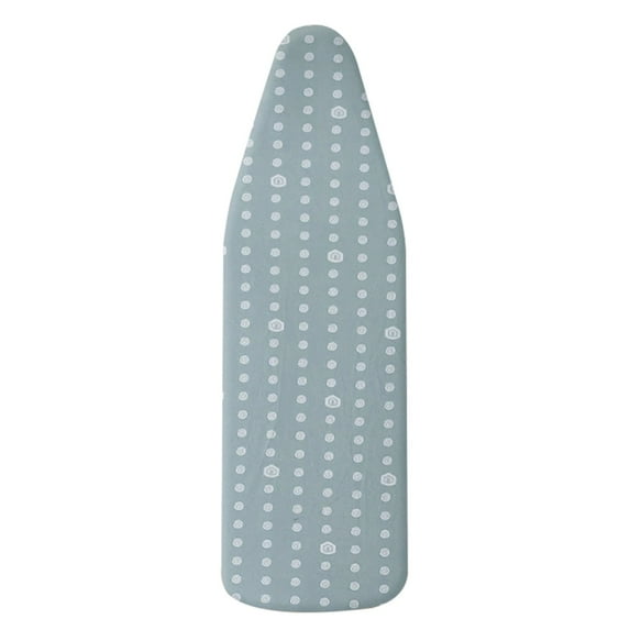 Eqslft Heat-Resistant Ironing Board Cover, Thick Padding Scorch-Resistant Replacement Cover with Elastic Edge, Breathable Washable Fabric, Multiple Patterns & Sizes