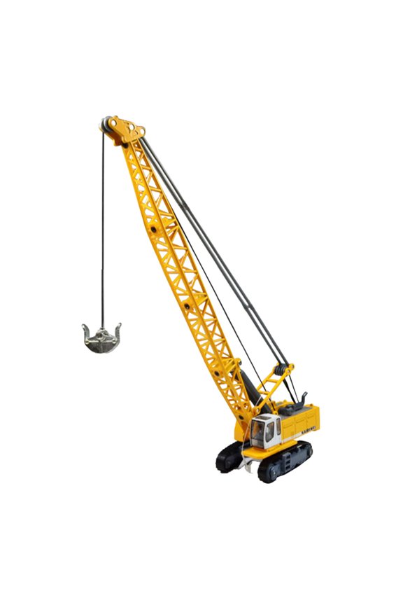 Liebherr Cable Excavator, Scale: 1:87, Alloy Die-cast Car Model Toy Excavator Truck Digging Cable Engineering Vehicle Tower Crane Collection Gift
