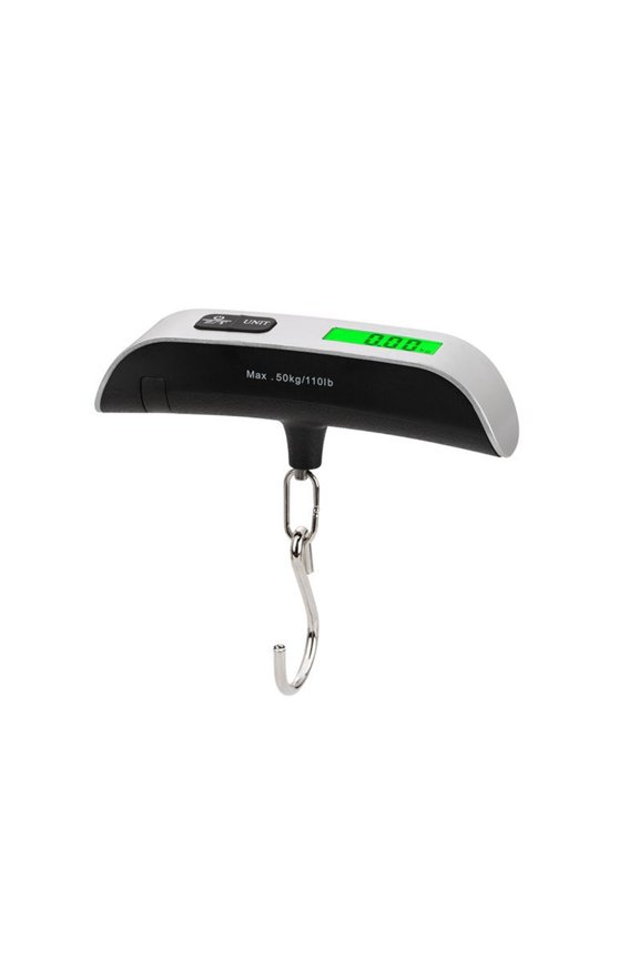 Luggage Scale, 110lb Luggage Weight Scale with 4 Unit Switching Functions&LED Display, Luggage Scale Travel Digital for Weighing Luggage, Backpacks, Packages and Markets