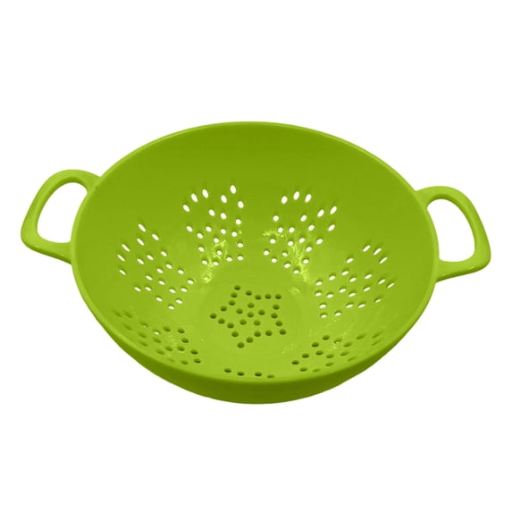 Eqslft Mini Colander for Kitchen Berry Strainer with Double Handles,Small Strainer for Fruits, Vegetables & Pasta, Dishwasher Safe, BPA-Free