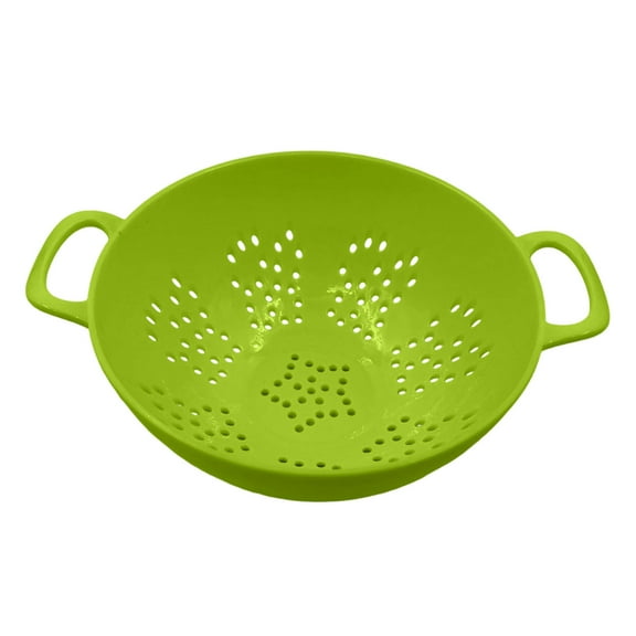 Eqslft Mini Colander for Kitchen Berry Strainer with Double Handles,Small Strainer for Fruits, Vegetables & Pasta, Dishwasher Safe, BPA-Free