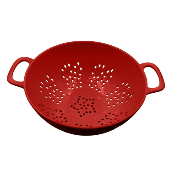 Eqslft Mini Colander for Kitchen Berry Strainer with Double Handles,Small Strainer for Fruits, Vegetables & Pasta, Dishwasher Safe, BPA-Free