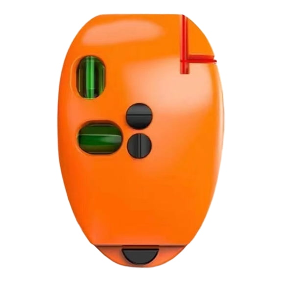 Eqslft Mini Laser Level Marker 90 Degree Electronic Red Light Scale Red and Green Light Level Self-leveling Parallel Line Suitable for Construction Portable